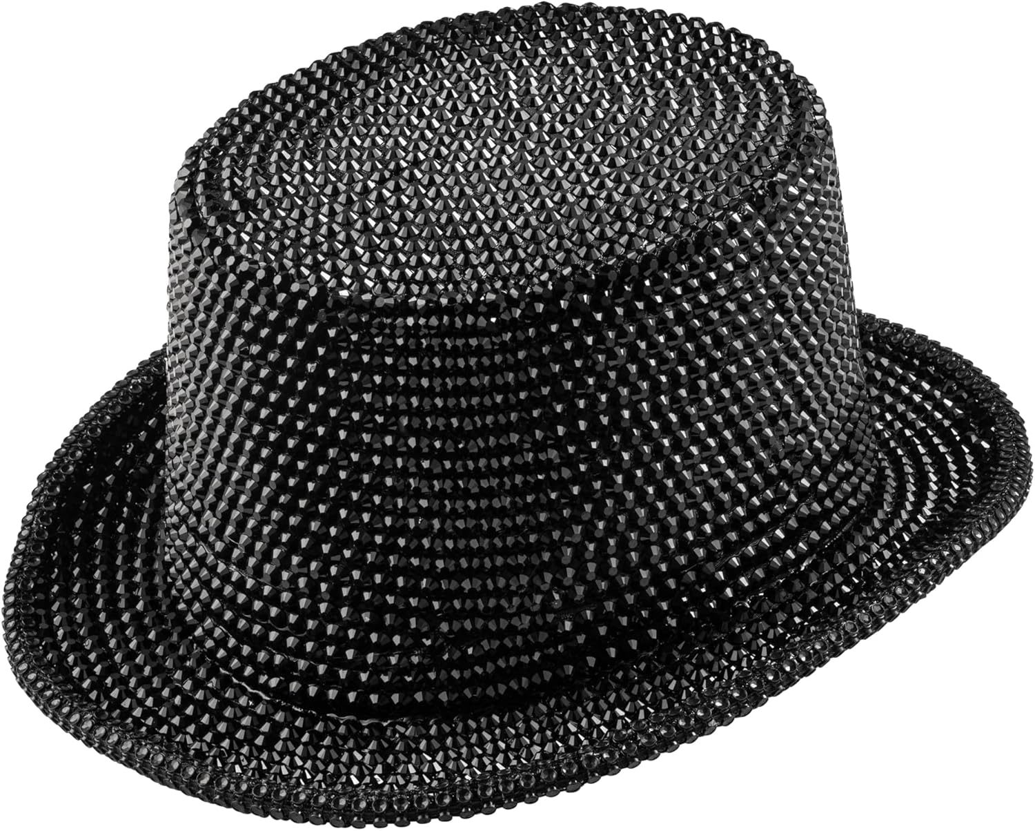 Dress Up America Top Hats for Men and Women - Rhinestone Top Hat for Adults - Elegant Costume Magician Hat