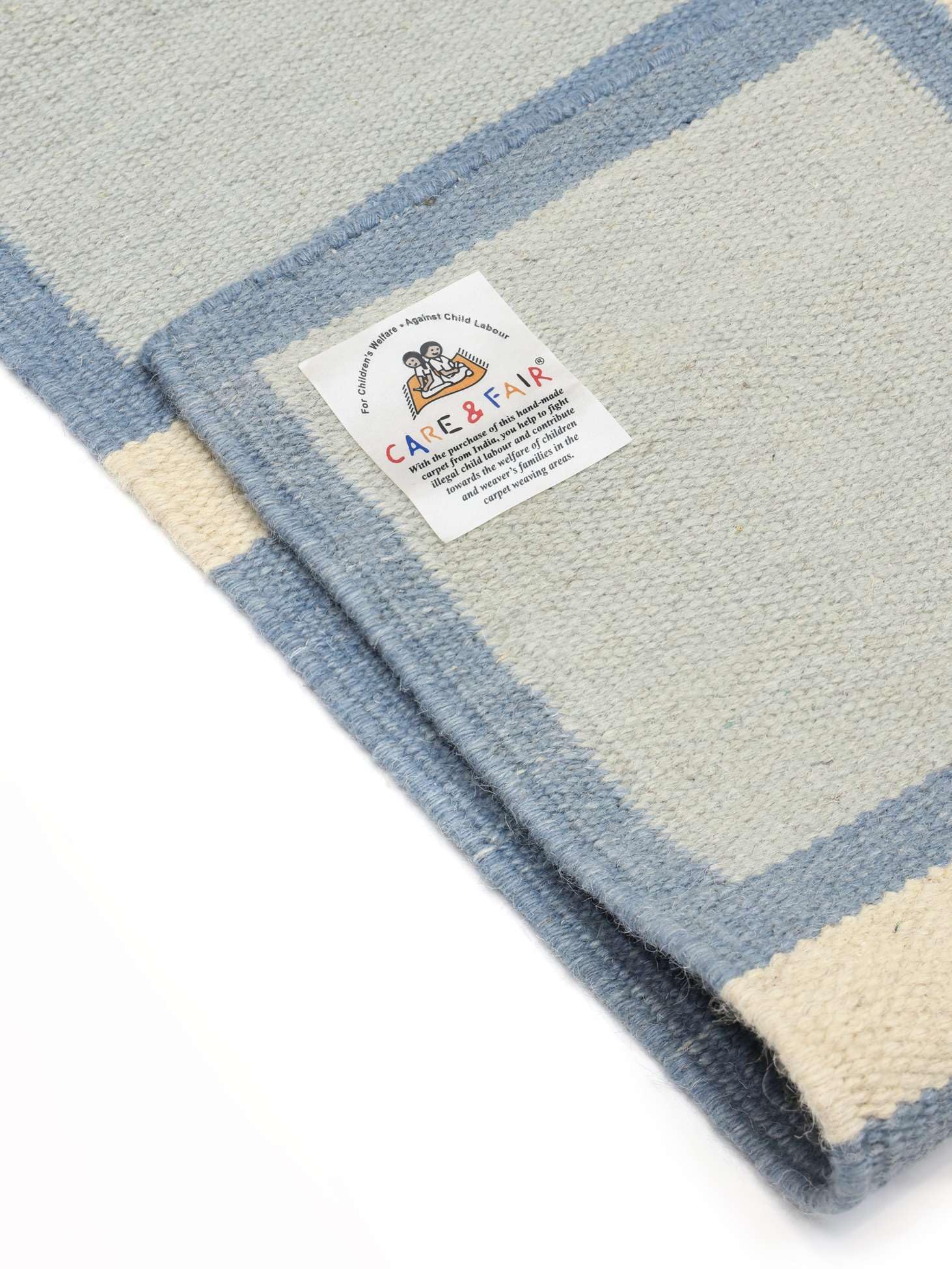 RugVista Kalmar Tapis, 140 x 200 cm, Bleu