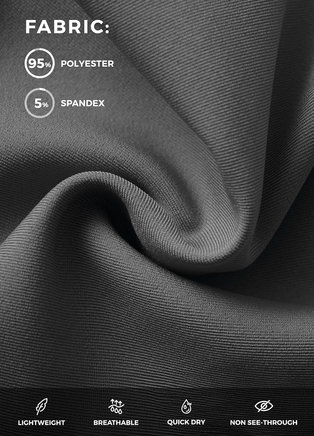 Women's Bermuda Dress Shorts Wide Leg Long Shorts High Waisted Dressy Casual with Pockets 10" - Image 6