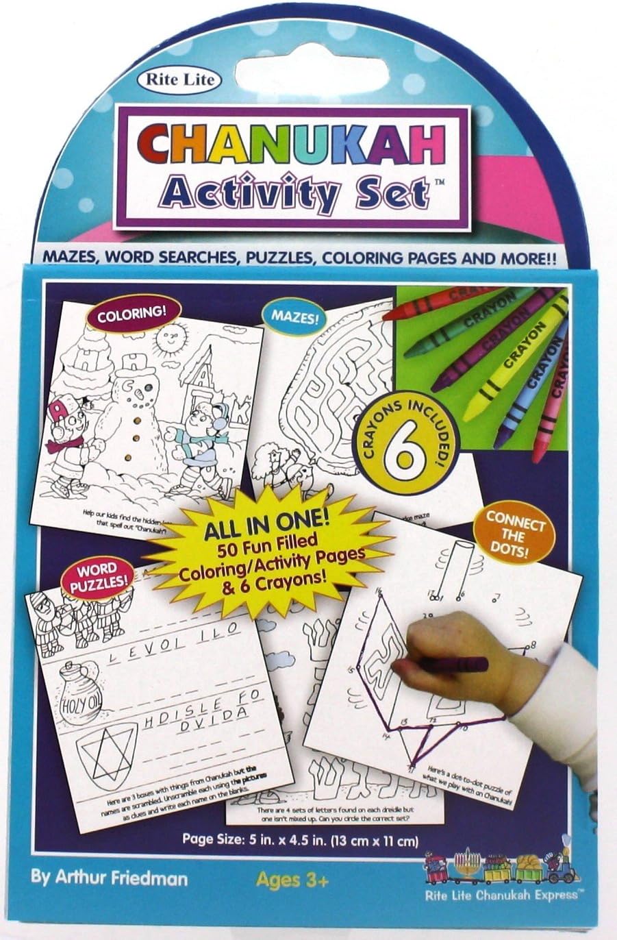 Chanukah Activity Set - Carry Along With Crayons