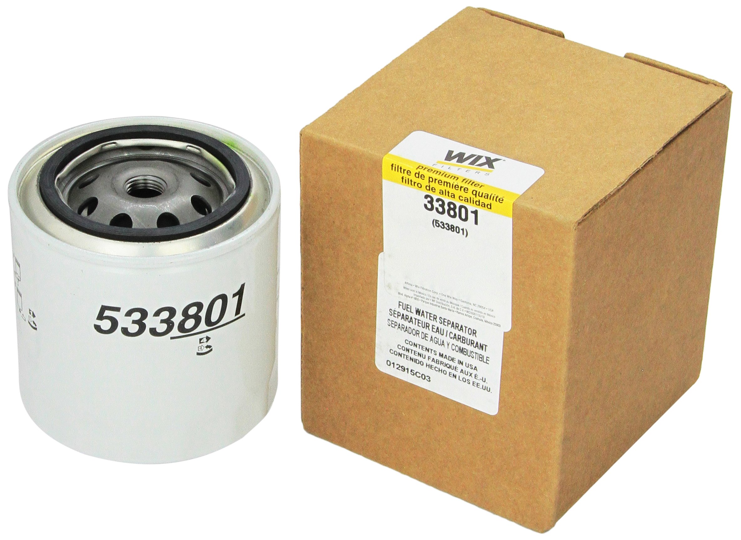 Amazon.com: WIX Filters - 33801 Heavy Duty Spin On Fuel Water