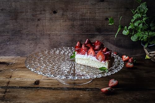 Miniatura 4 de Nachtmann Bossa Nova - Soporte para tartas con cúpula  Plato redondo de 12.5 pulgadas con cúpula de cristal, apto para lavavajillas, soporte de