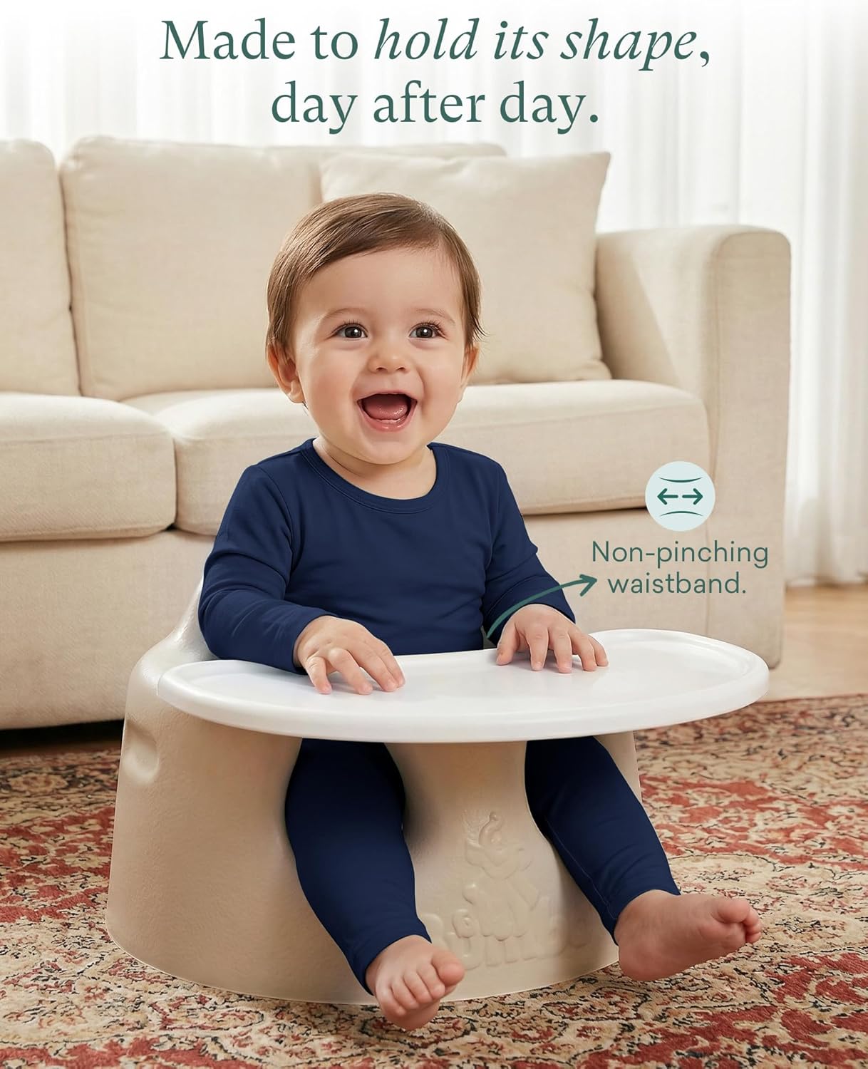 PurComfy SuperSoft Toddler Pajama Set, 4-Piece Bamboo Viscose Snug-Fit Sleepwear for Boys Girls, Long Sleeve Toddler Clothes - Image 8