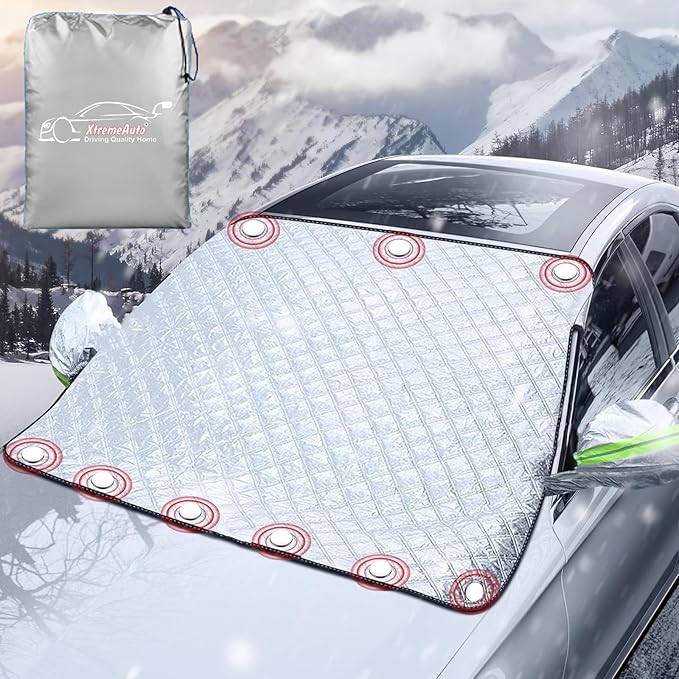 Xtremeauto Car Windscreen Cover Heavy Duty Thick Windshield