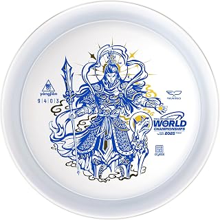 Yikun Disc Golf Overstable Driver|Maximum Stability for Headwinds & Doglegs|Laser-Straight Flight with Strong Hyzer Finish|Pro Worlds 2025 Limited Edition|PDGA Approved 170-176g