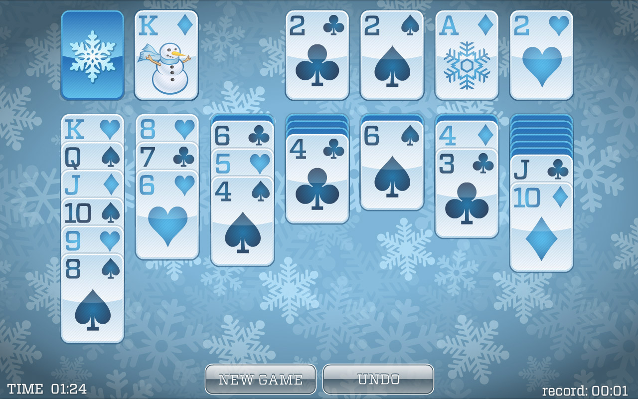 Ferne Königreiche - Winter Solitaire : Jeu De Cartes Sur PC Windows (XP à 10) - Garantie à Vie