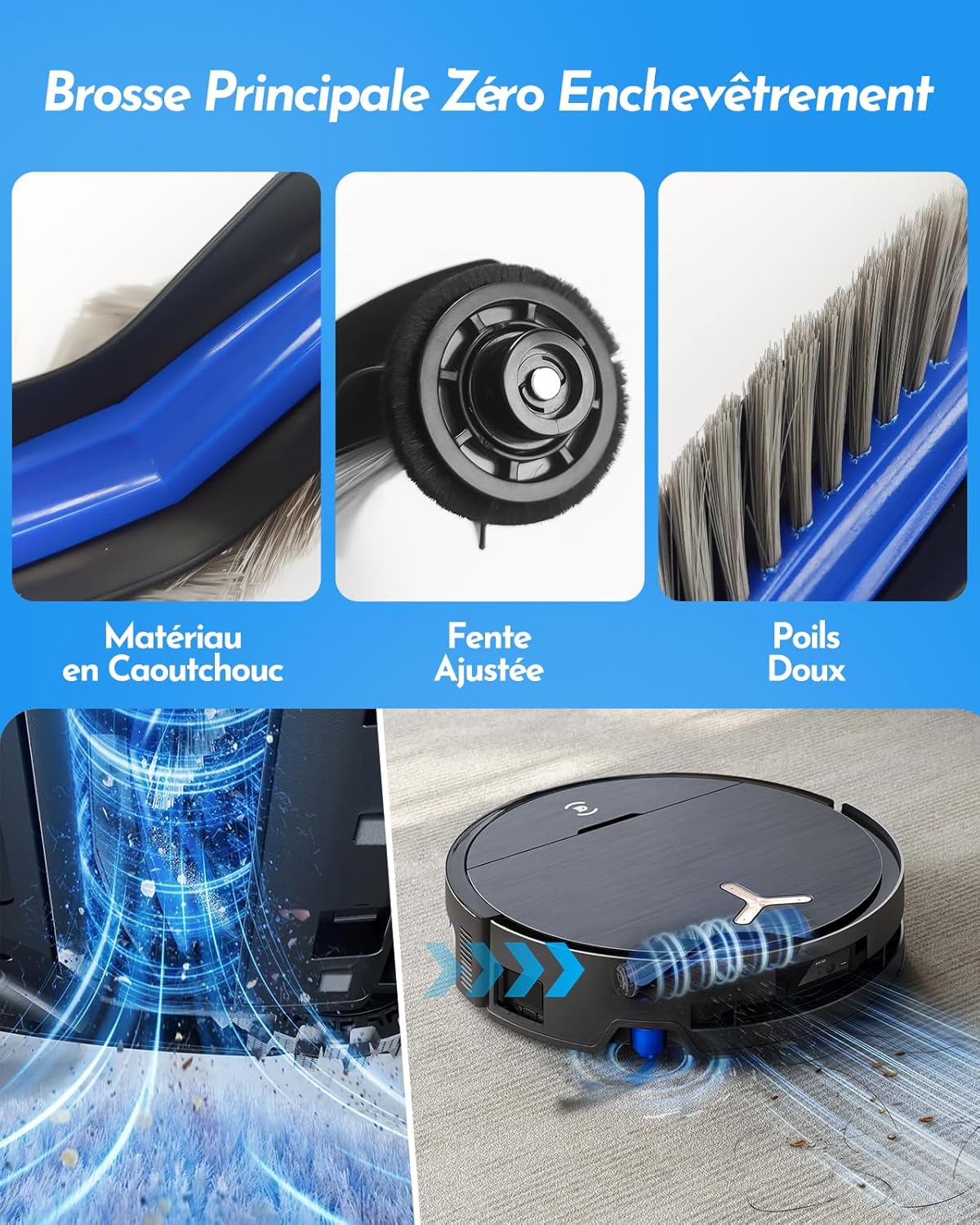 Eufy RoboVac X9 Pro Replacement Roller Brush Accessories 12 thumbnail image
