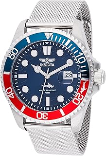 Invicta Pro Diver Men 43mm Stainless Steel Steel Blue dial PC32 Quartz
