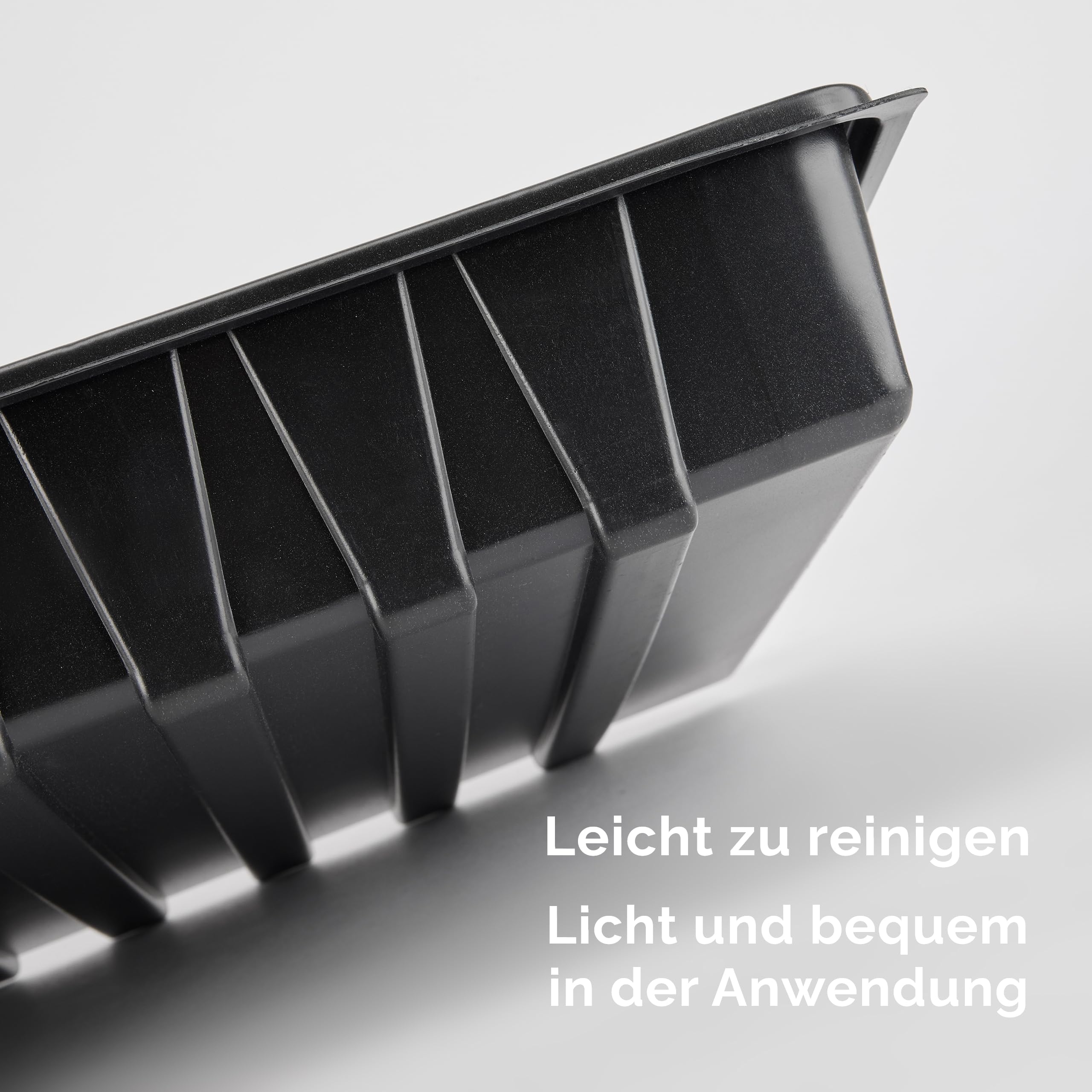 Garronda Anzucht Schale Pflanzschale Gewächshaus Anzuchtplatte Anzuchtschale Keimschale, Ideal für Pflanzen, Anzuchten, Garten GD-0065 (60x30 cm; Schwarz; 4 Stück)
