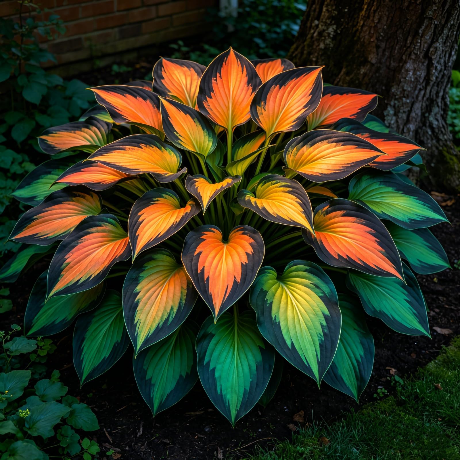 Bulbi di Hosta/Resistenti Perenne/Facile da curare/Foglie vivaci/Perfette per giardini/Perfetta per principianti-15Rizomi-E