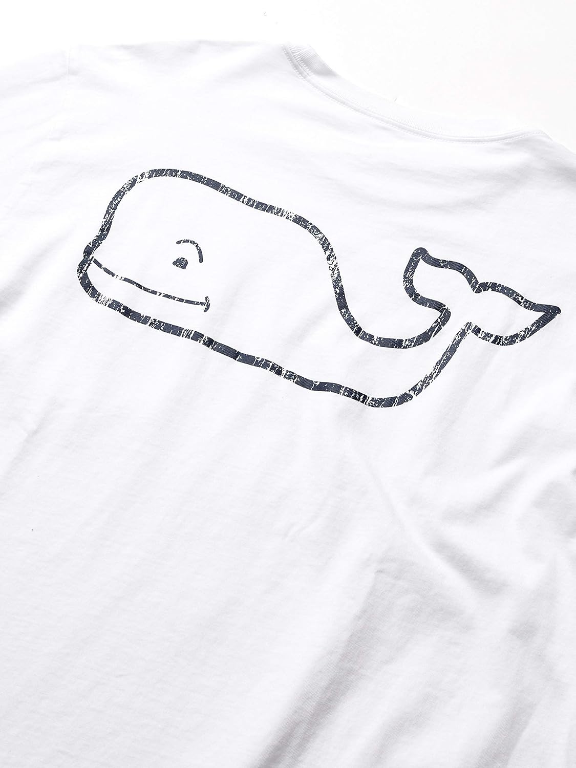 vineyard vines Men's Long Sleeve Vintage Whale Pocket T-Shirt