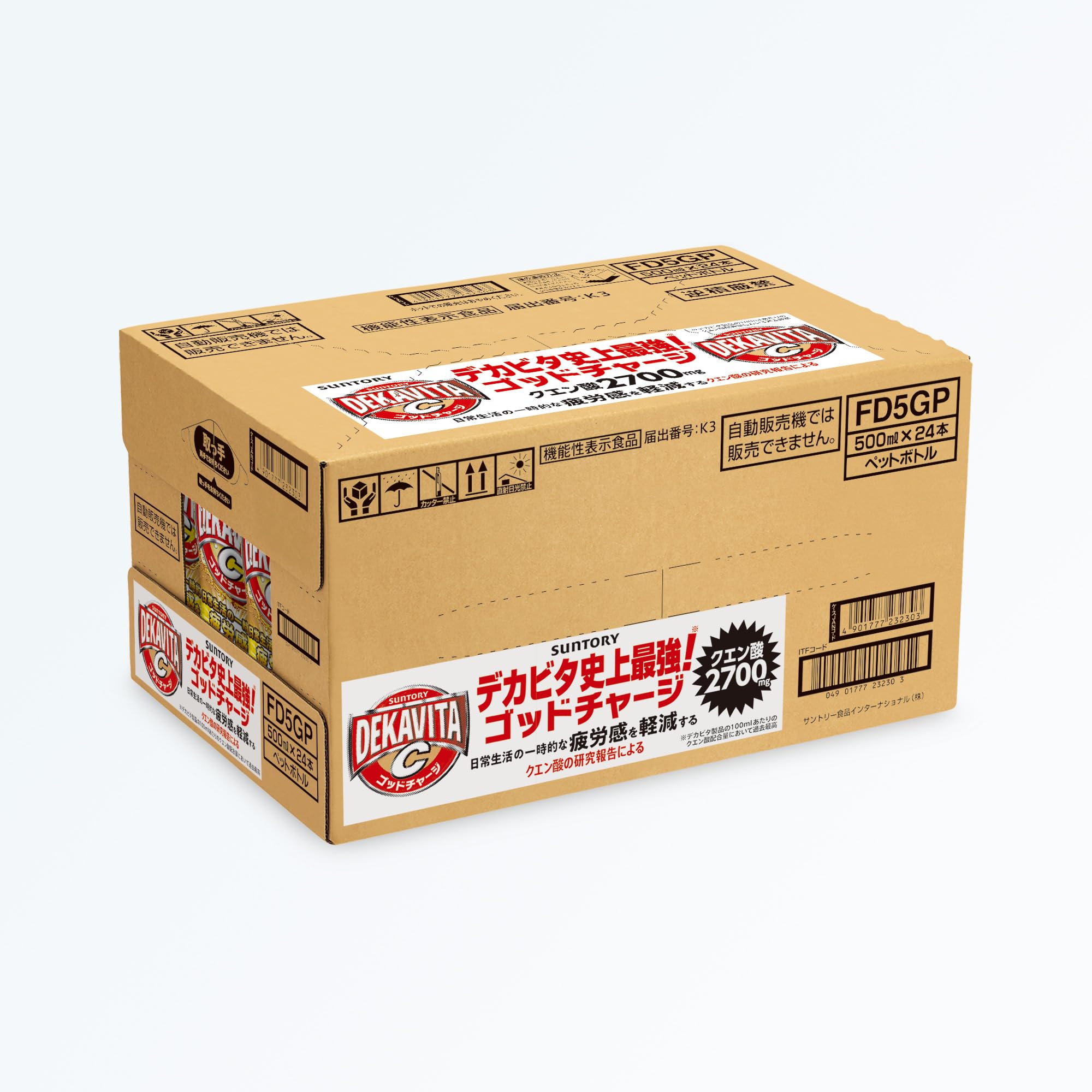 サントリーデカビタC ゴットチャージ 元気500ml
