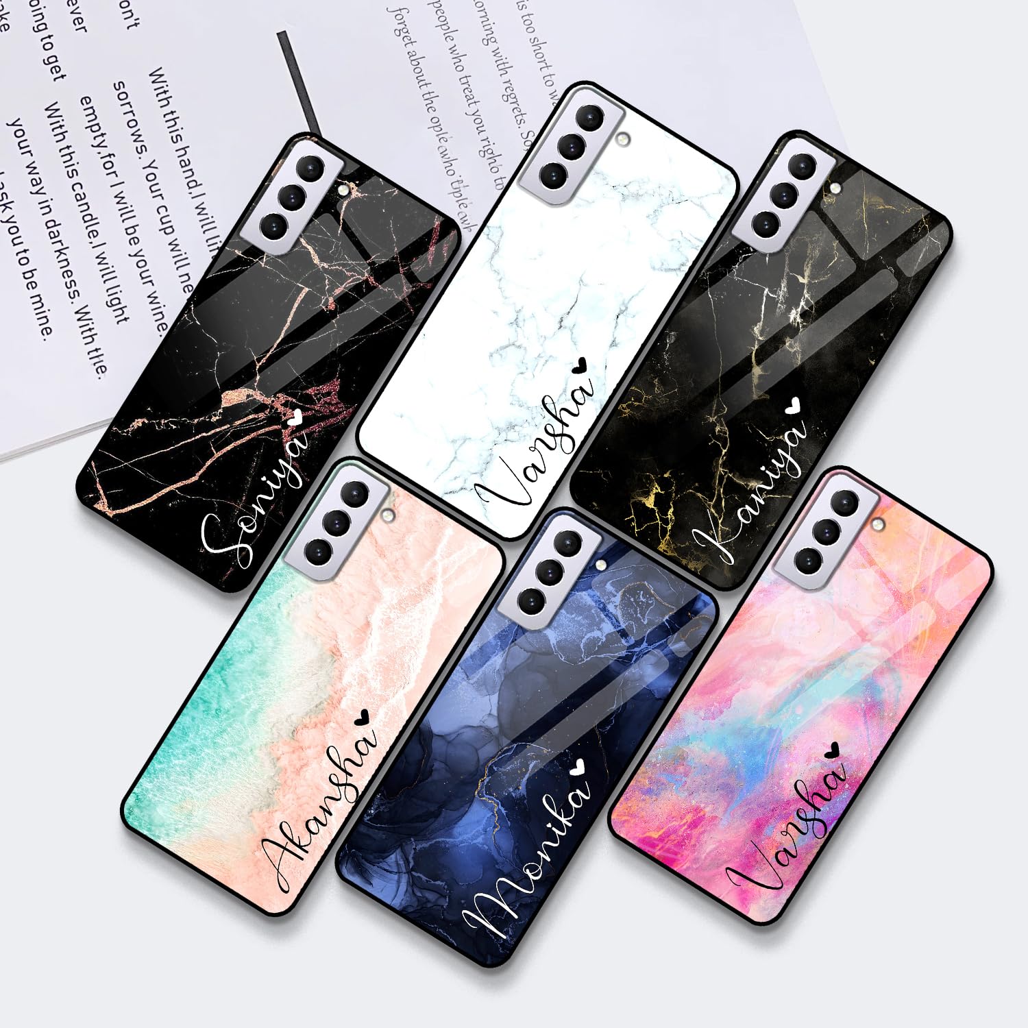 COLORflow Back Cover case Compatible with Samsung S21 Plus 5G | Marble Color Customized | Shockproof TPU Bumper with Camera Protection Back Cover Compatible with Samsung Galaxy S21 Plus 5G (B0CR13K1CT) Amazon Price History, Amazon Price Tracker