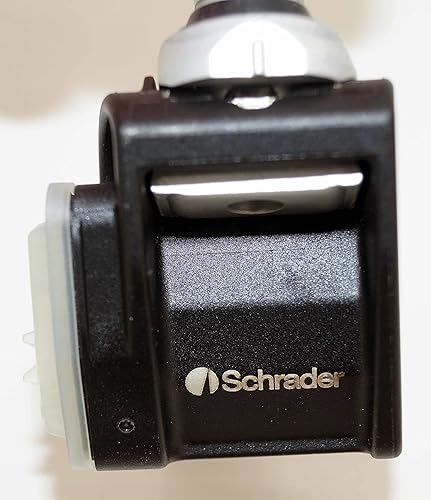 Miniatura 5 de Schrader 28360 Sensor de monitoreo de presión de neumáticos (TPMS) de repuesto de equipo original con abrazadera de 315 MHz, compatible con