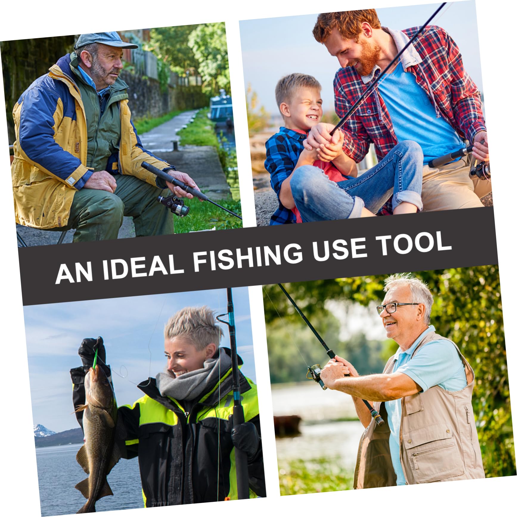 KESYOO Fishing Alert Light Electronic Fishing Alarm New Sensor Technology Easy to Carry Slip-Resistant