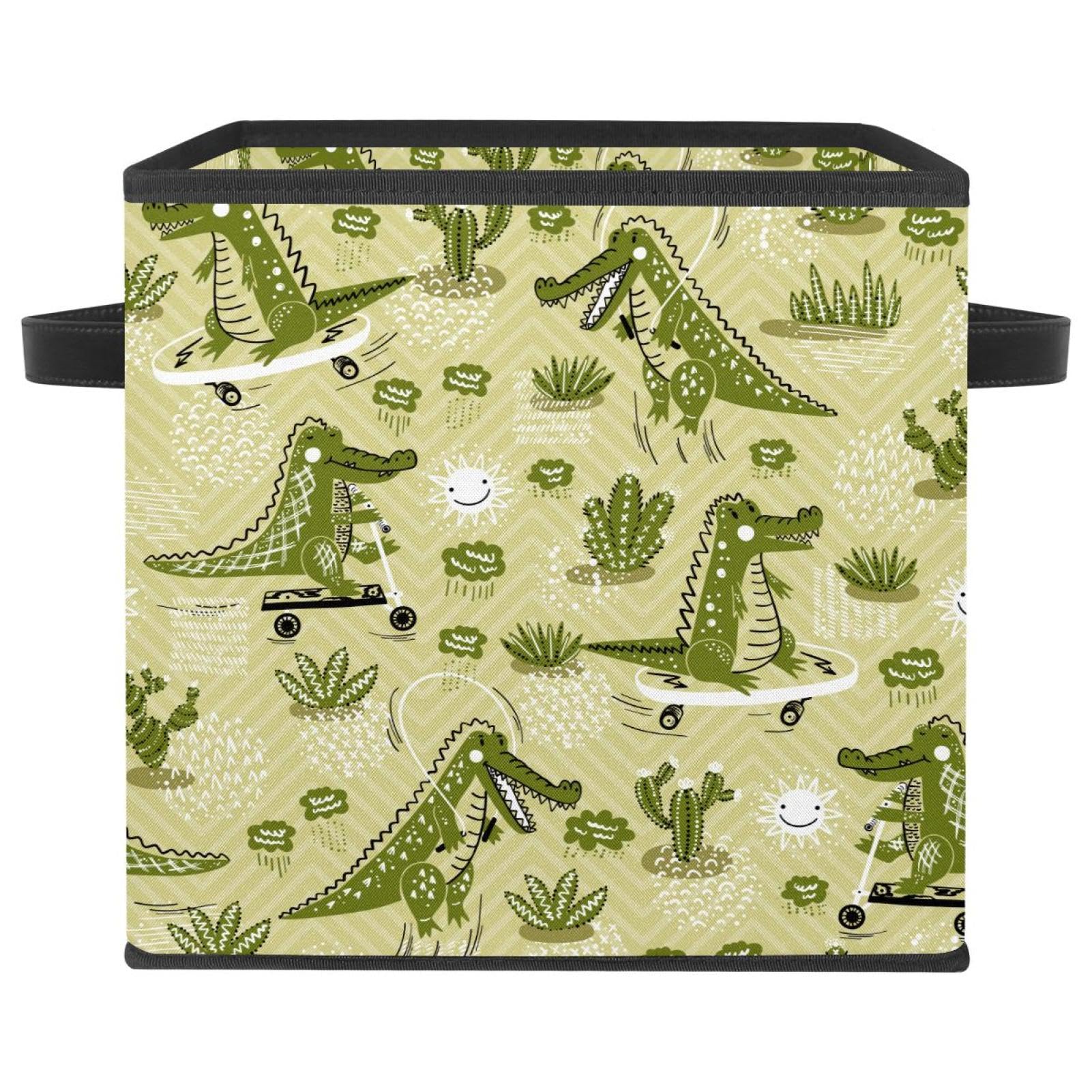 Boîte de rangement jouets crocodile pour libérer de l'espace dans la chambre