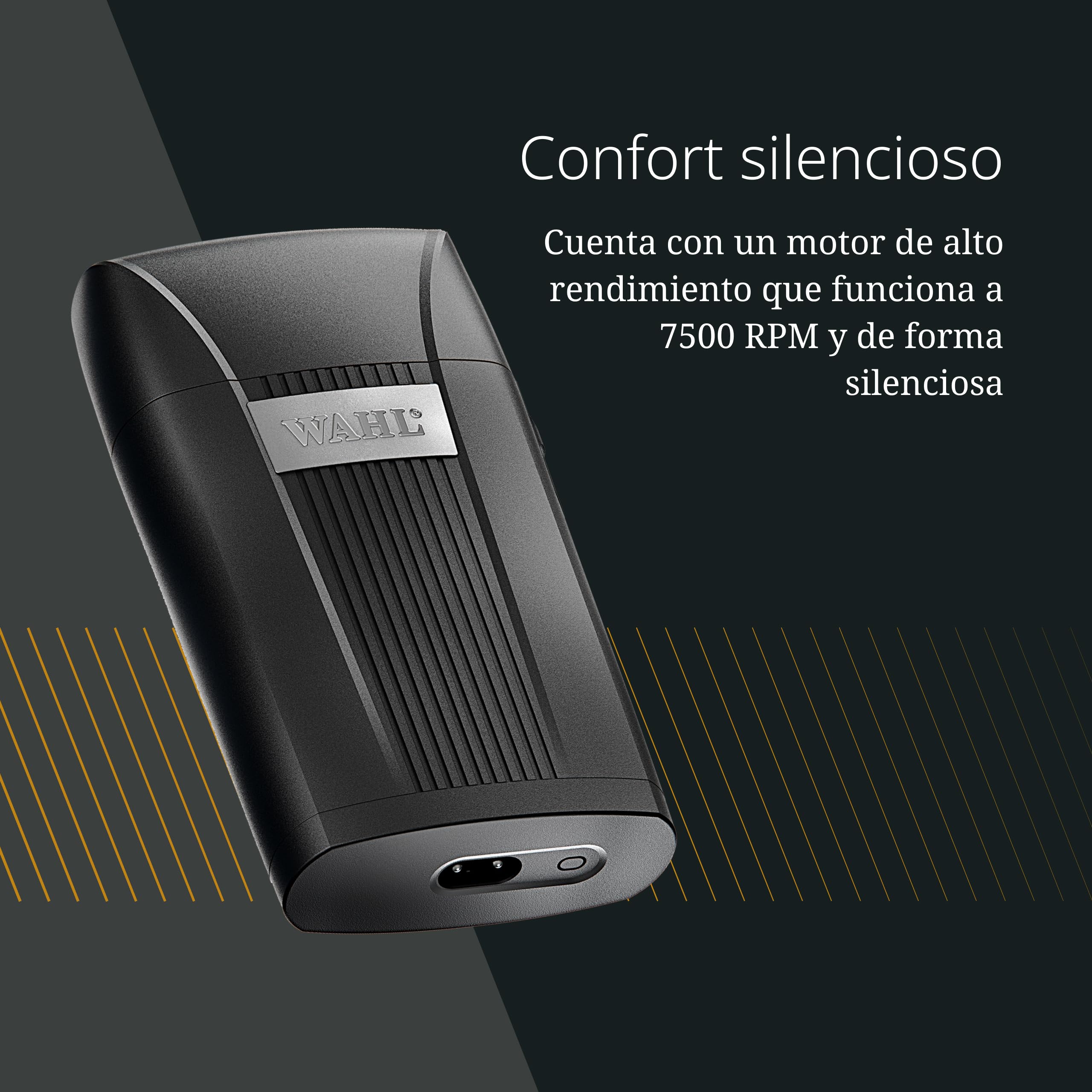 Wahl Super Close Máquina de Afeitar - Afeitadora Eléctrica para Degradados de Precisión, Corte Apurado y Afeitado en el Cuero Cabelludo