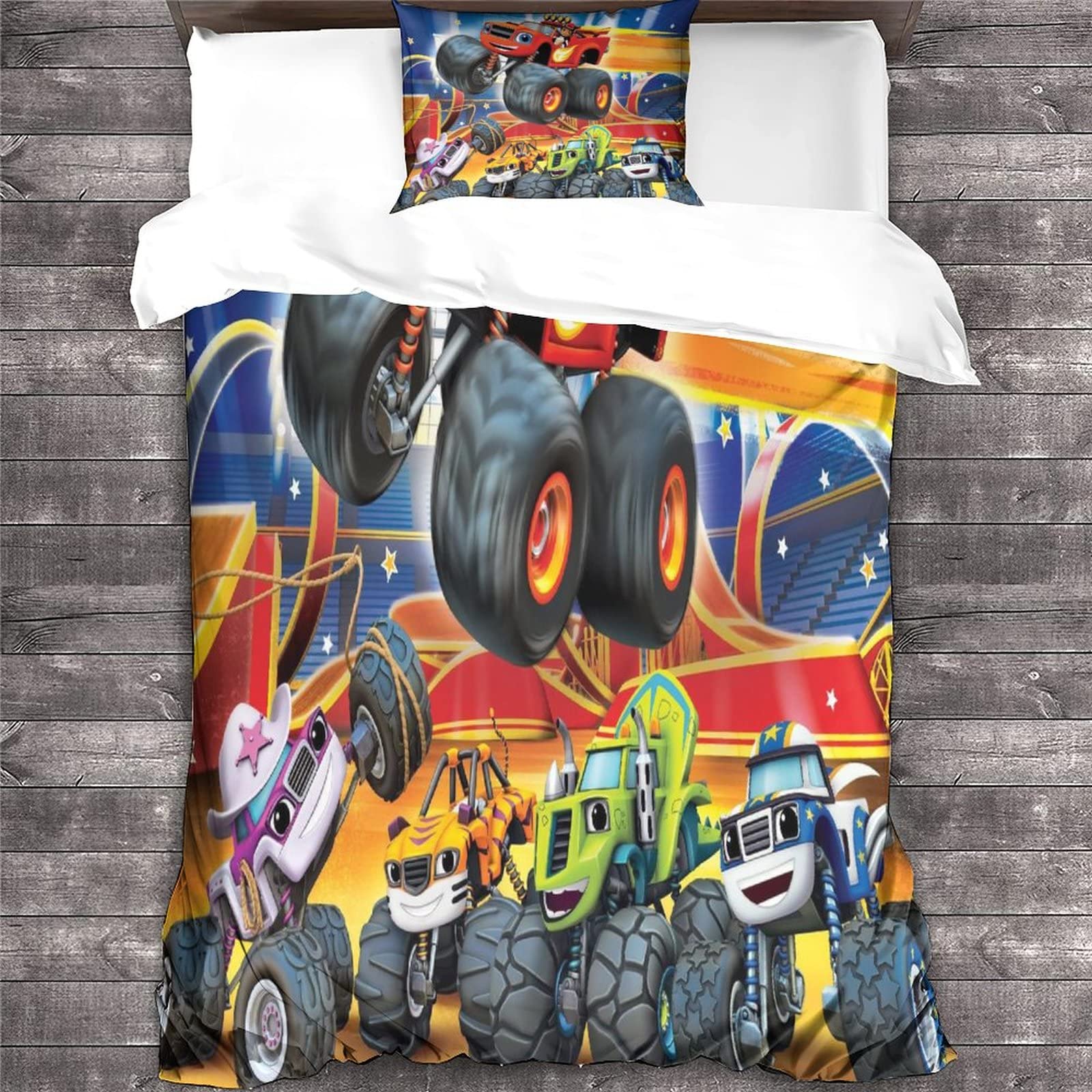 Ensemble De Literie KPop Demon_Hunters 3 Pcs Housse De Couette Taille Complète Ensemble De Literie Léger Pour Toutes Saisons Housse De Couette Douce Avec Taies D'Oreiller