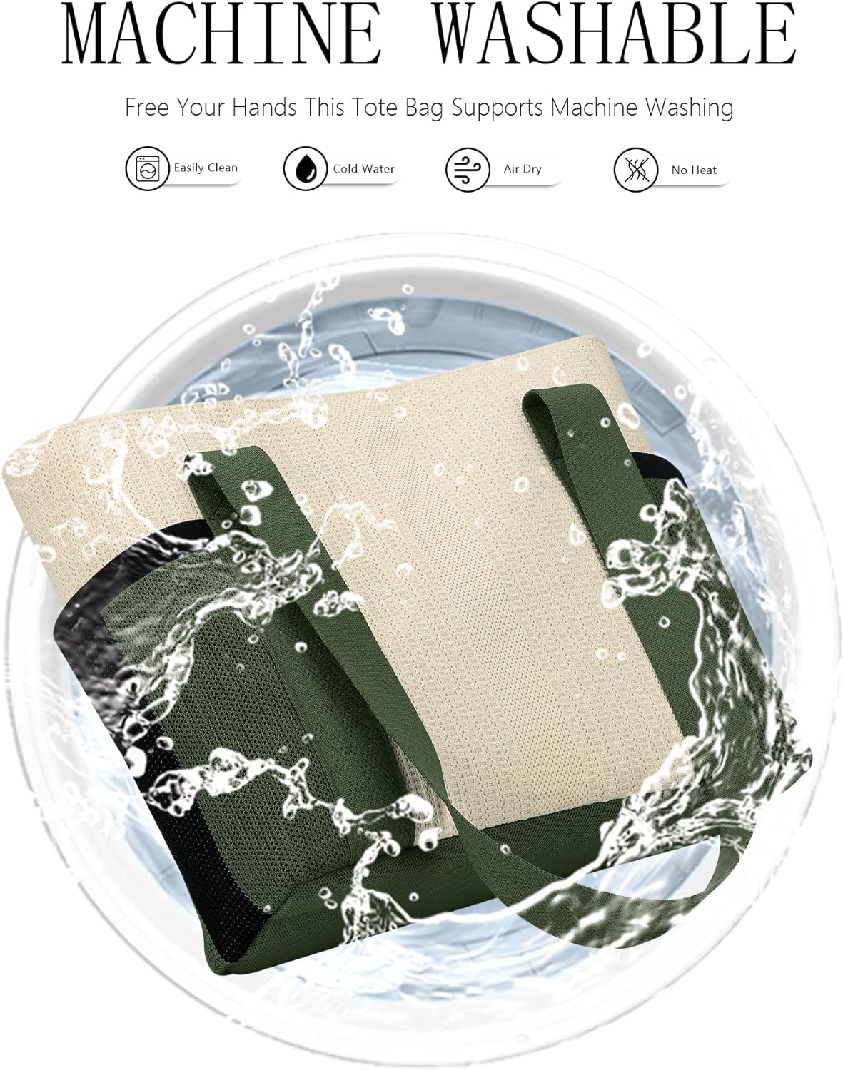 Tote Bag for Women, Lightweight Handbag Bags, Shoulder Hobo Bag for Daily, Travel, School, Teacher - Image 7