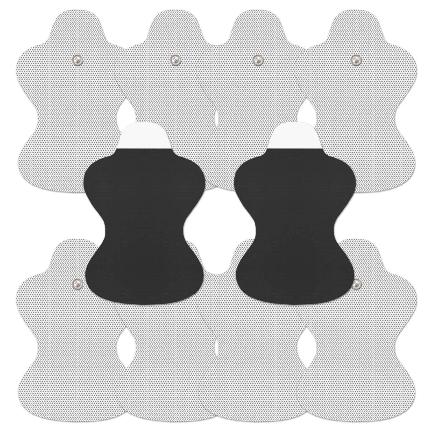 DONECO Omron Compatible TENS Electrodes 10 (5 Pair) Premium Omron