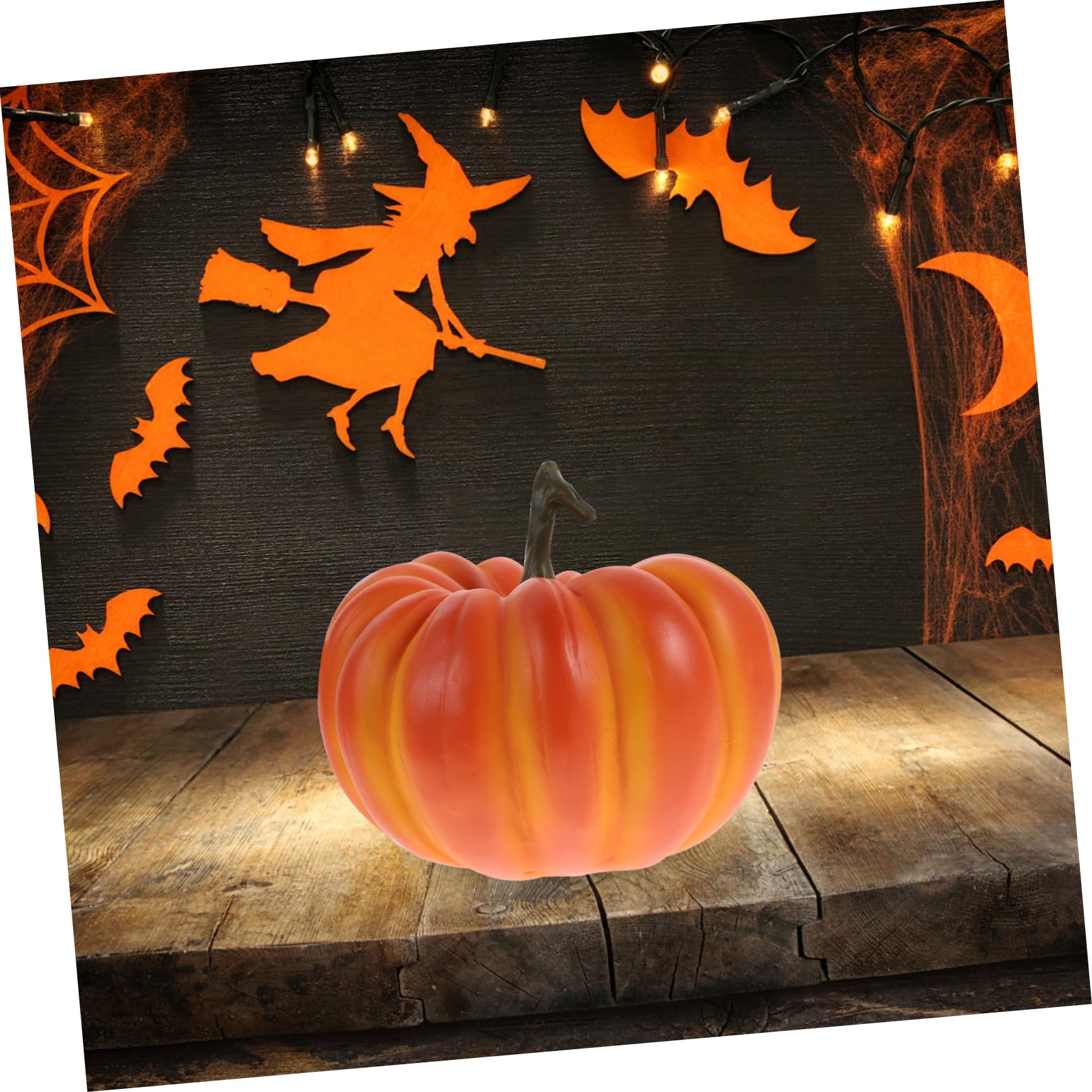 TOPBATHY Ornamenti Di Zucca Piccola Zucca Zucche Autunnali Statua Da Tavolo Di Zucca Sinistro Zucche Artificiali Zucca Autunnale Zucche Decorazione Di Halloween Falso Ups A Forma Di Orange