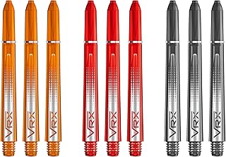 RED DRAGON VRX Ejes de Dardos Multipack el Medio - 4 Juegos por Paquete (12 Ejes en Total)