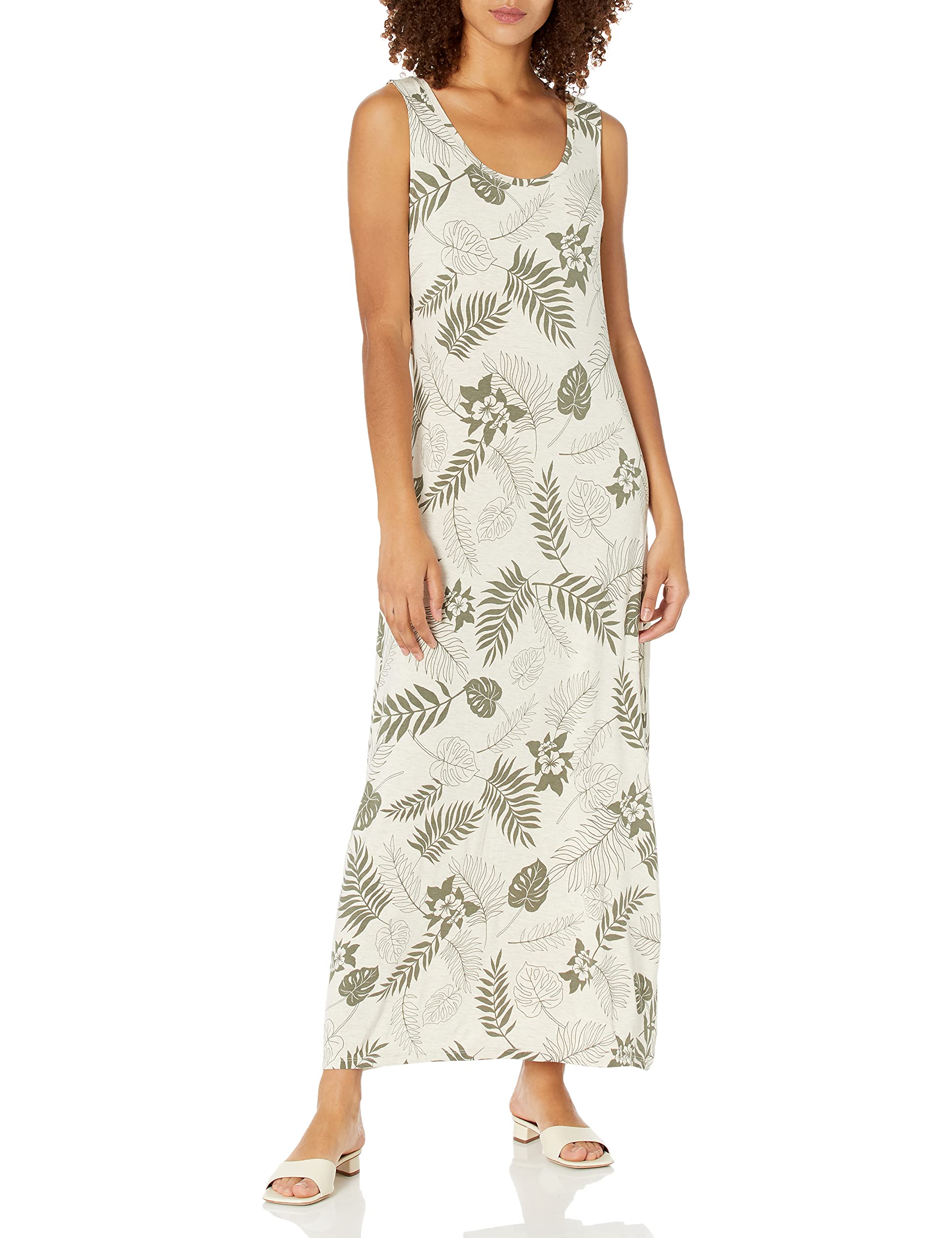 Amazon Essentials Women's Plus Size Tank Waisted Maxi Dress