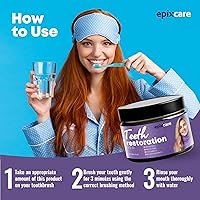 Vista 7 de Polvo mineral de restauración de dientes, blanqueamiento dental natural para la salud bucal dental polvo púrpura - eficaz en el fortalecimiento