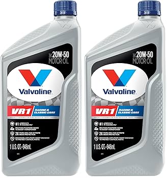Amazon.com: Valvoline VR1 Racing SAE 20W-50 Motor Oil 1 QT