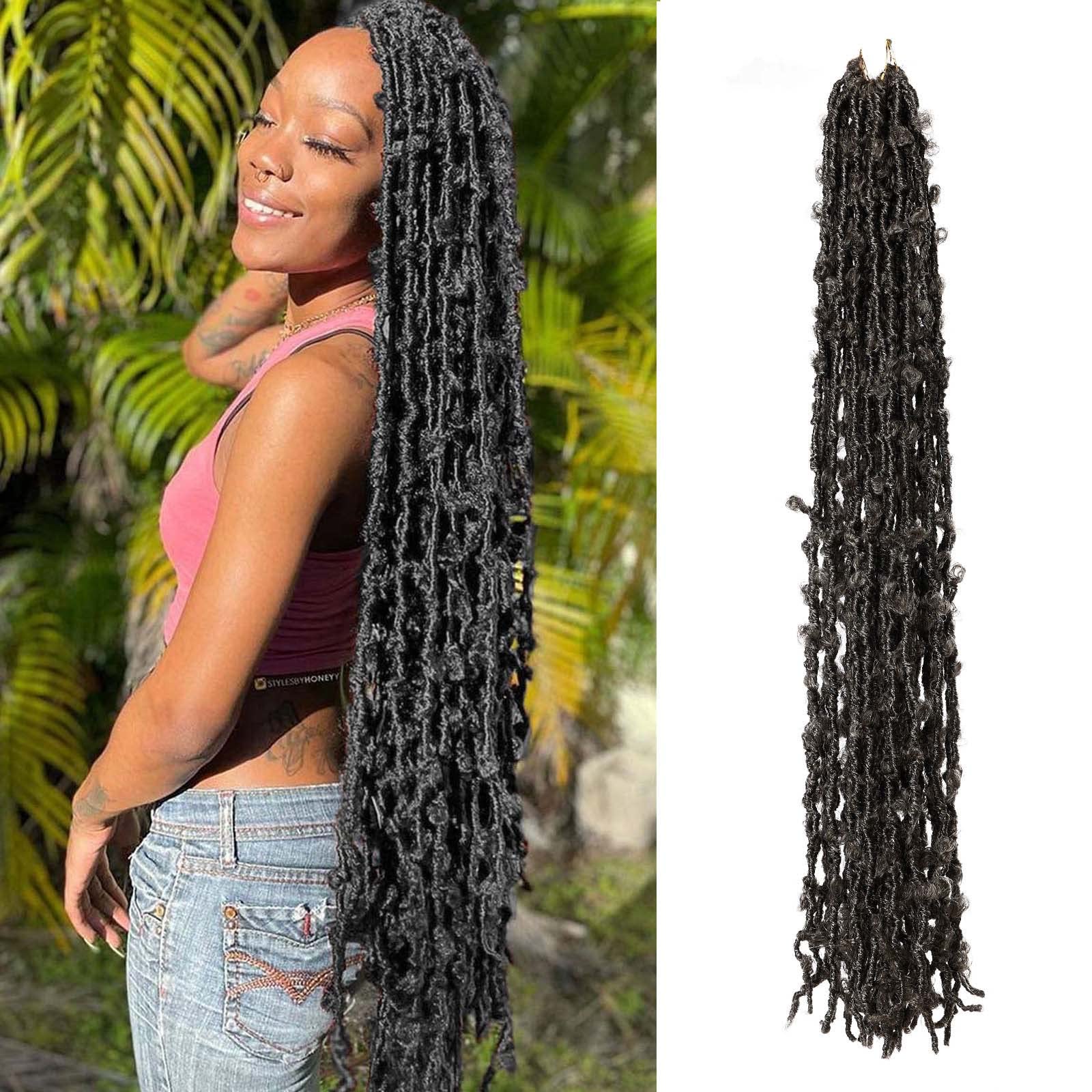 Buy Glecurv 2 Packs Butterfly Locs Crochet Hair 36 Inch Soft Light