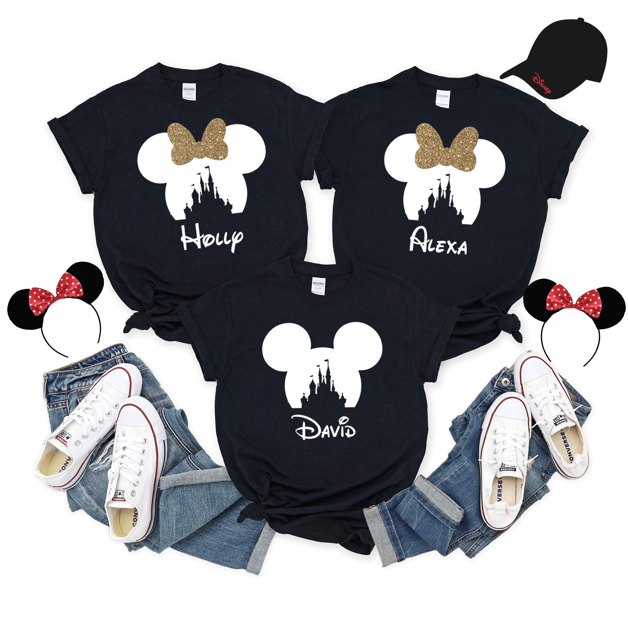 Magic Kingdom Personalized Family Vacation Shirts, Custom Group Magic Kingdom Vacation Shirts