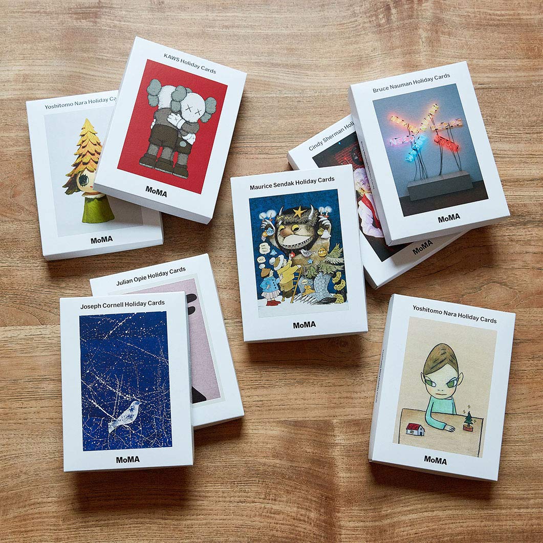Amazon.co.jp: MoMA クリスマスカード 奈良美智 MORI GIRL （12枚
