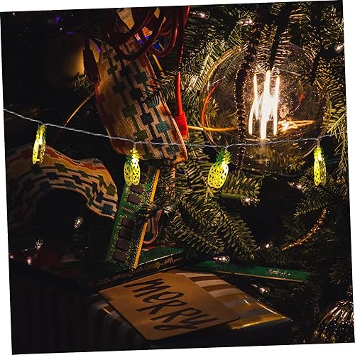 Miniatura 3 de Beatifufu Cadena exterior de la fruta de la luz de los hilos de la luz de las frutas LED de la lámpara de hadas de la lámpara LED de dibujos