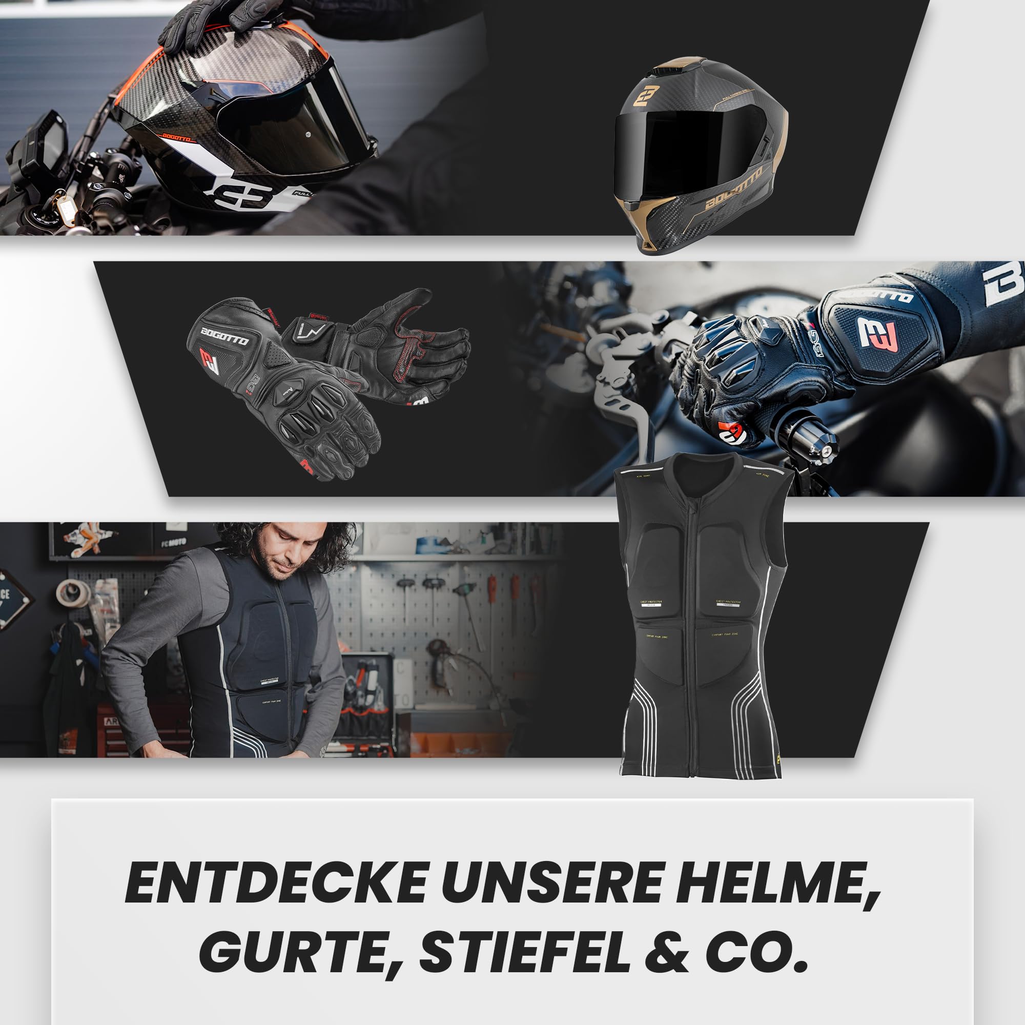 Bogotto Hump Motorrad Rucksack