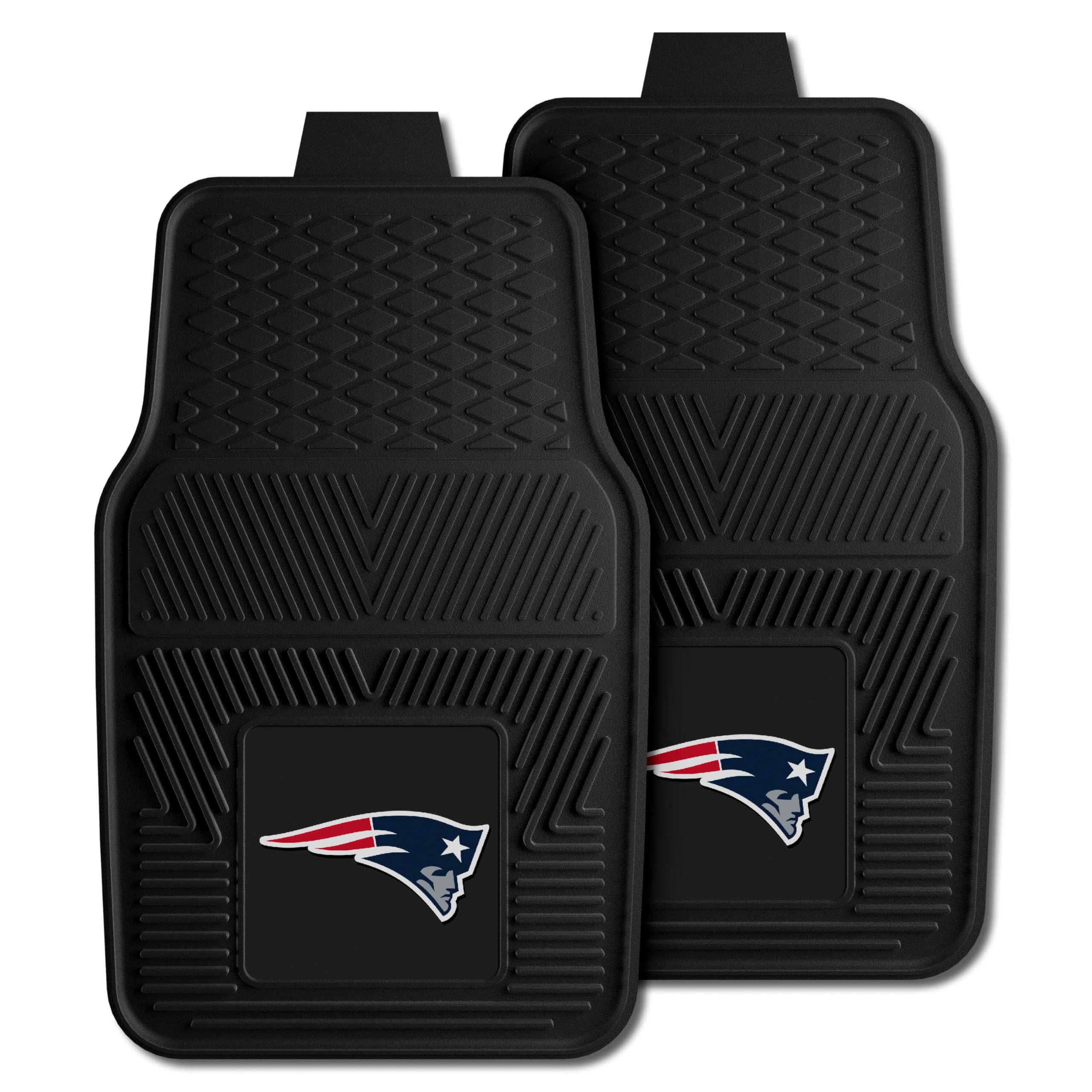 FANMATS 8754 NFL New England Patriots Vinyl-Fußmatte, strapazierfähig, 45,7 x 68,6 cm