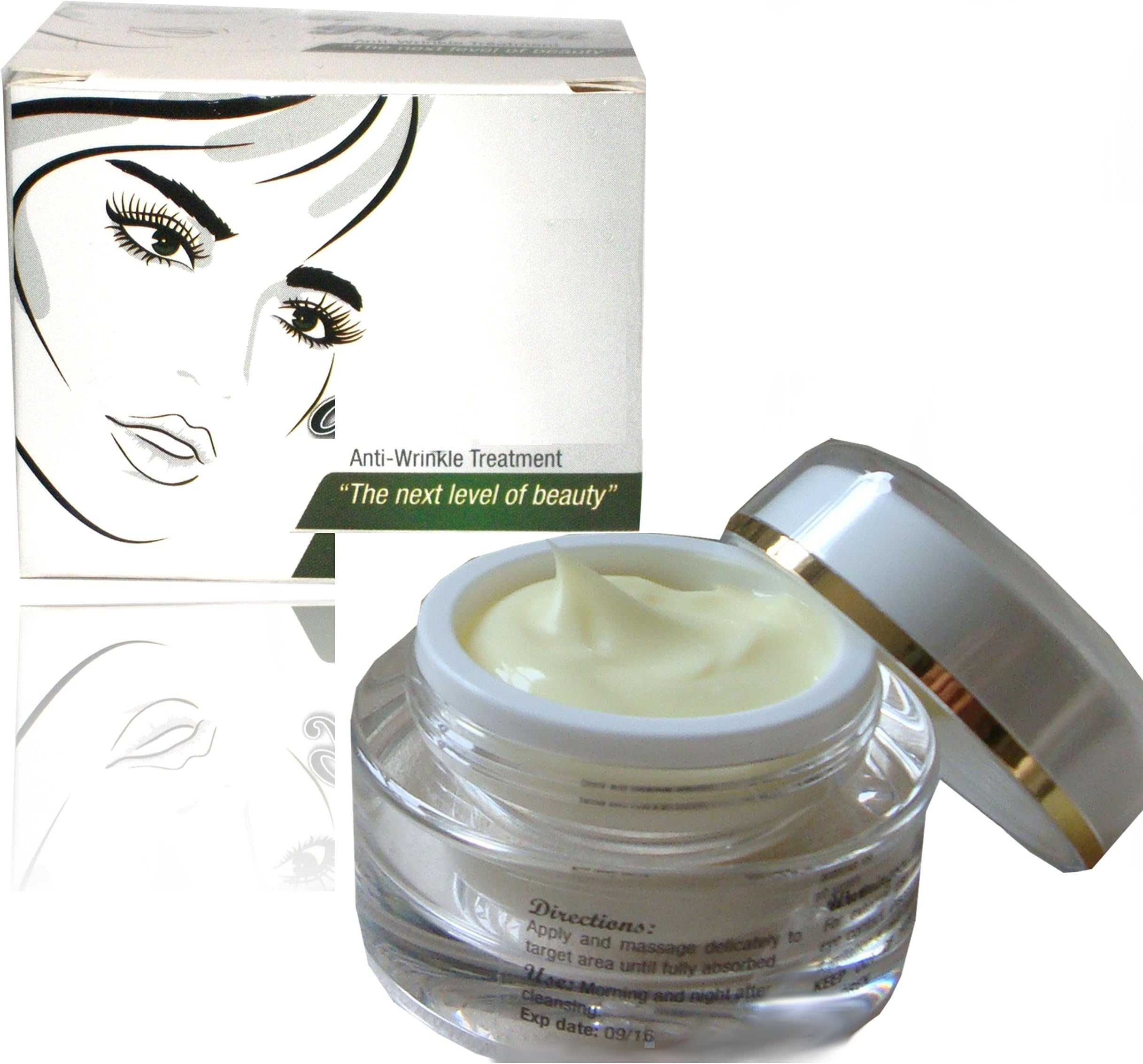 NEW Formula! PREP H Face Cream Bio-hydrating Anti Aging Wrinkle Cream SIZE 1oz 30ml