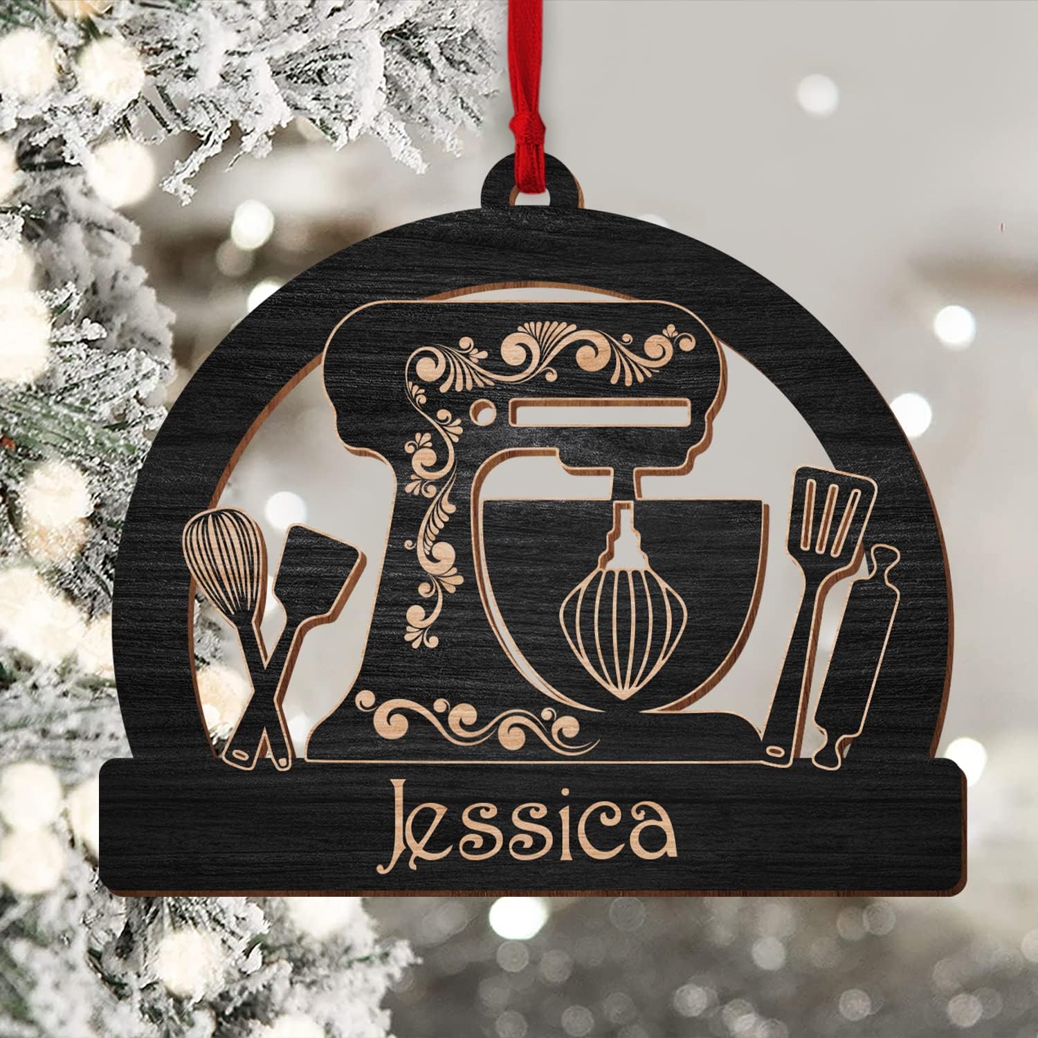 Personalized Baking Mixer Christmas Ornament 2023 Custom