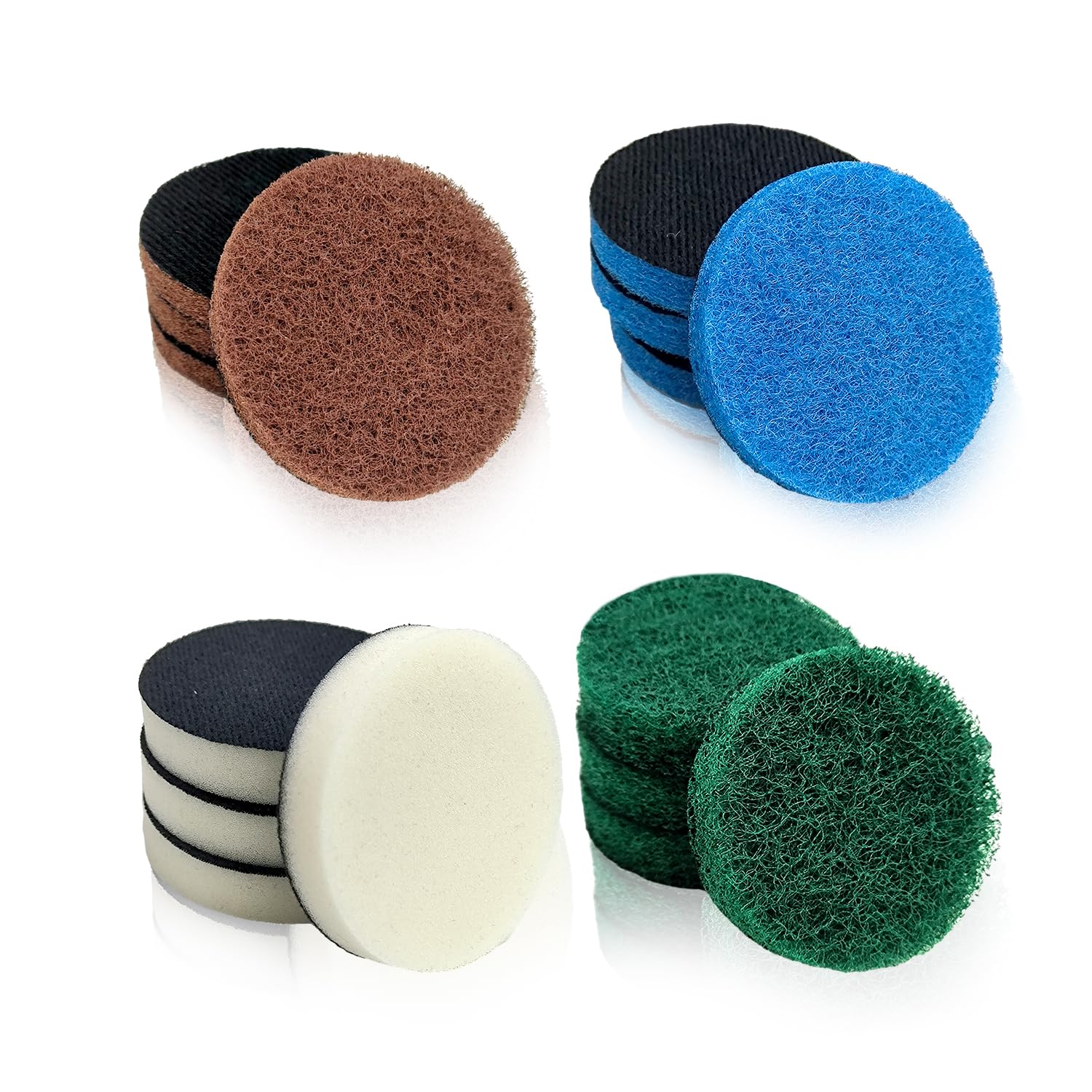 Kit Pulizia Piastrelle Con Trapano - 15 Cuscinetti Abrasivi, 3 Granature, Gancio Incluso - Foto 13