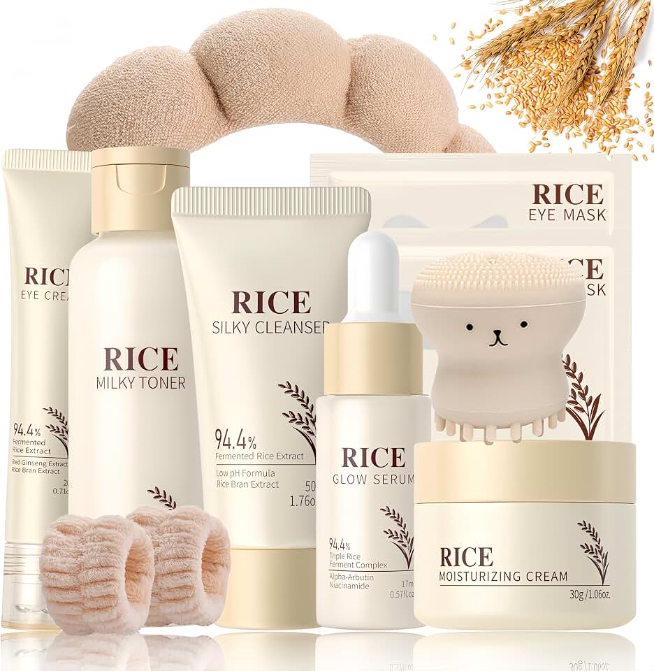 Reis Skin Care Set Geschenkset Damen - Skincare Set 10PCS - Beauty Set Mädchen - Gesichtspflege Set 