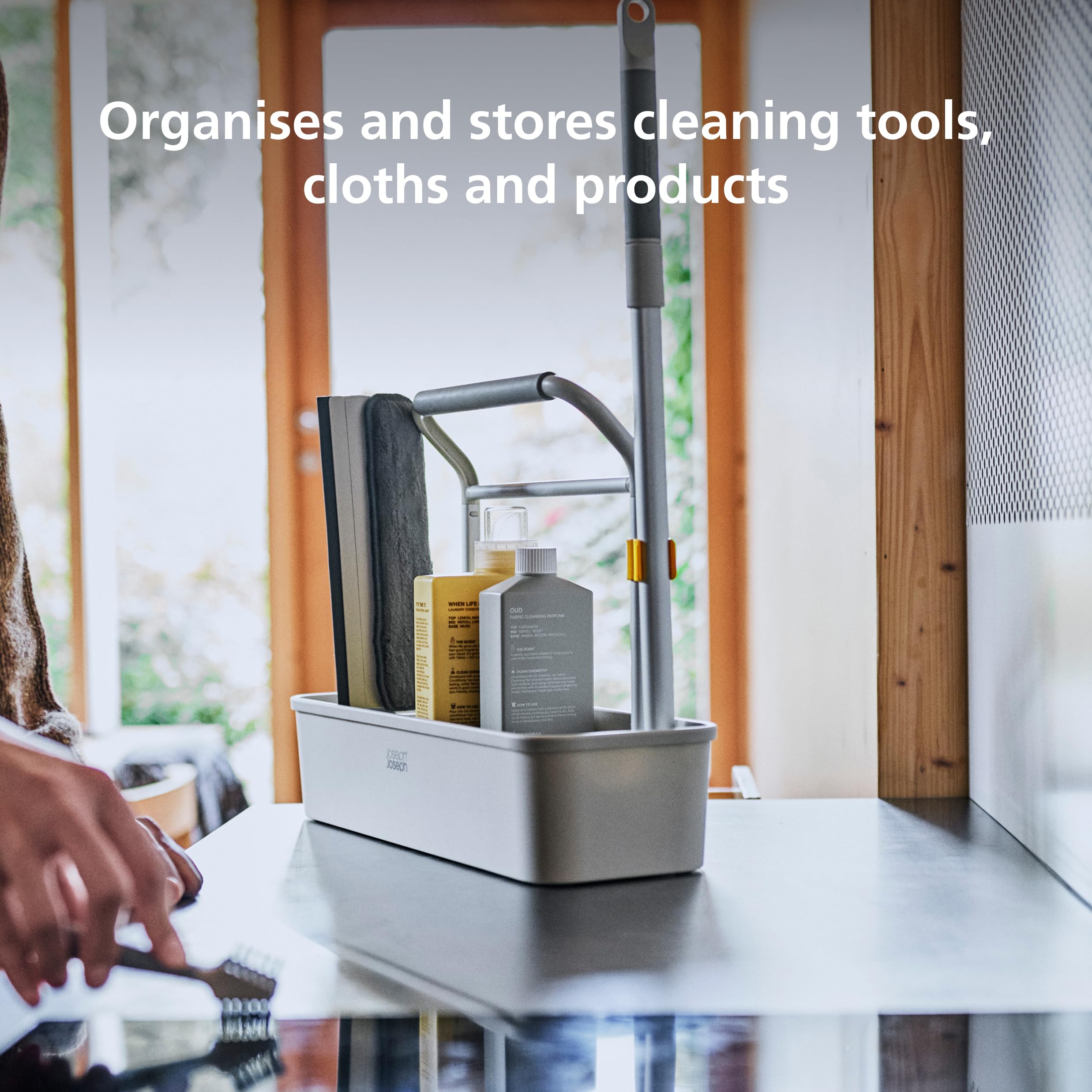 Joseph Joseph CleanTech Reinigungs-Caddy für Reinigungsgeräte & Sprühflaschen