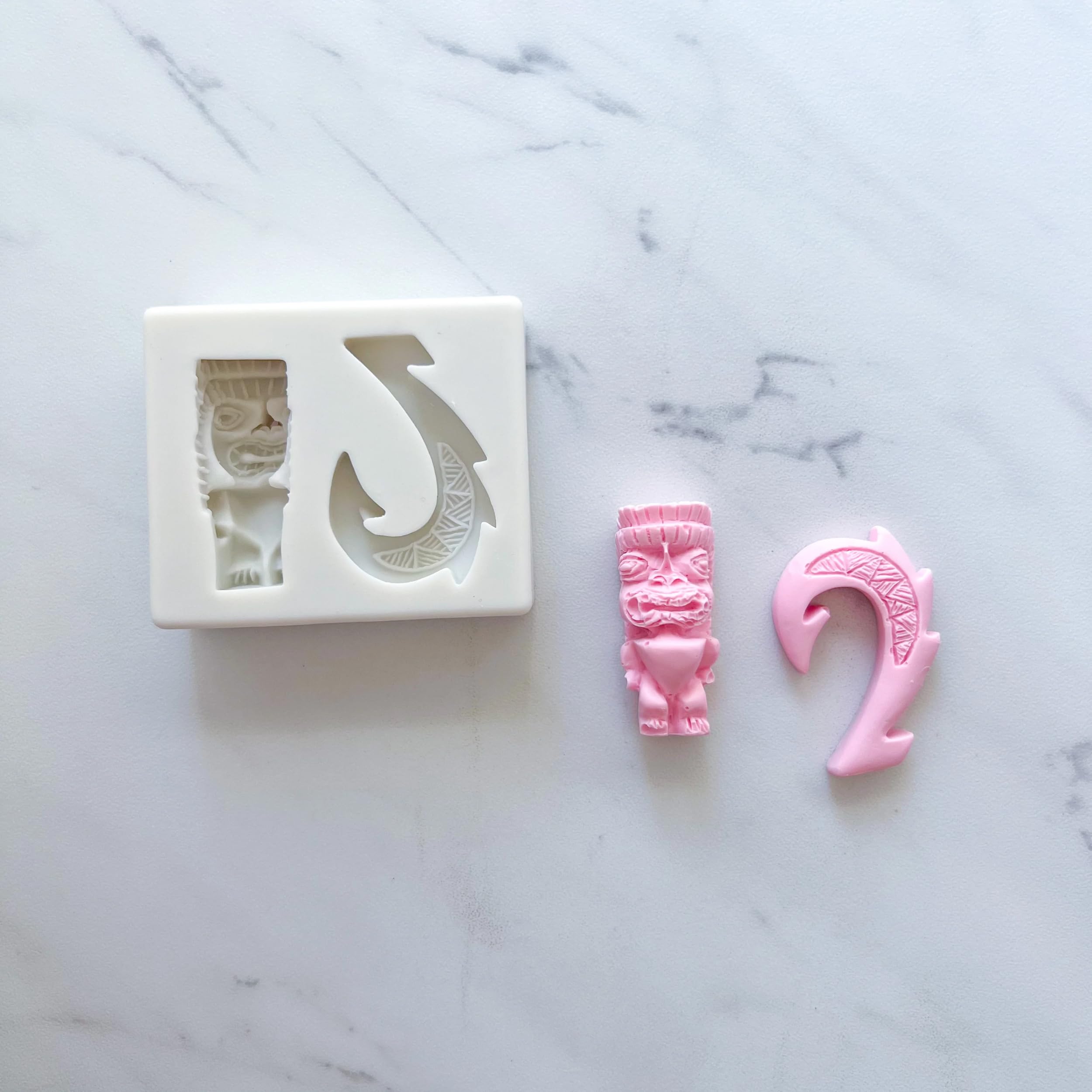 TIKI MAN AND HOOK MOLD