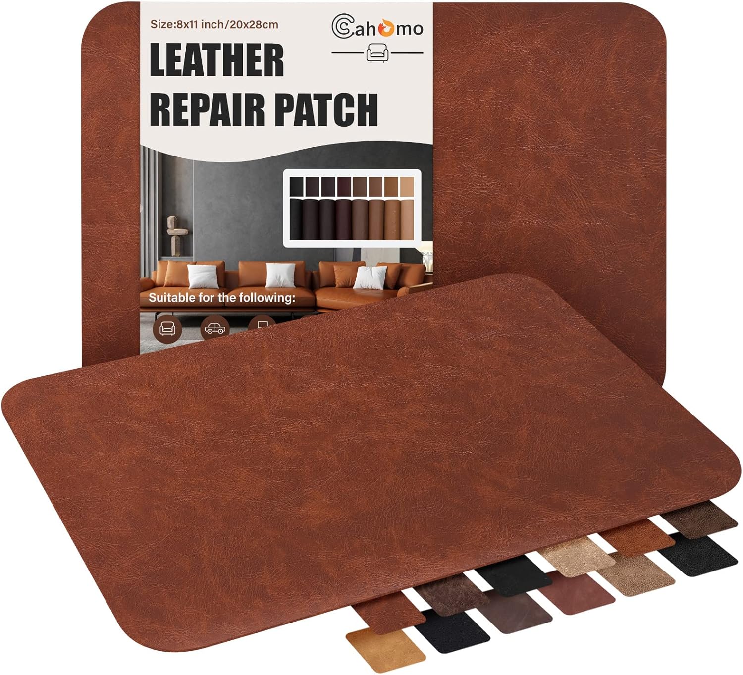 SelfAdhesive Leather Repair Patches,8x11 inch Leather