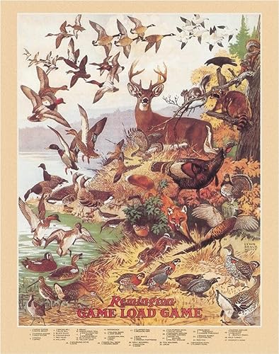 Miniatura 10 de Desperate Enterprises Señales de estaño Remington Lo que sea que dispares,2 escopetas y pato,Tablero de balas,Para rifles y pistolas,Carga del