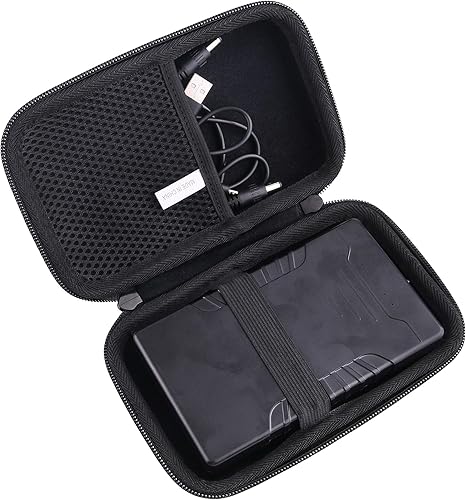 Miniatura 5 de Estuche de transporte rígido de EVA compatible con Talentcell recargable de 12 V, 6000 mAh5 V, 12000 mAh, salida de CC, batería de iones de litio,