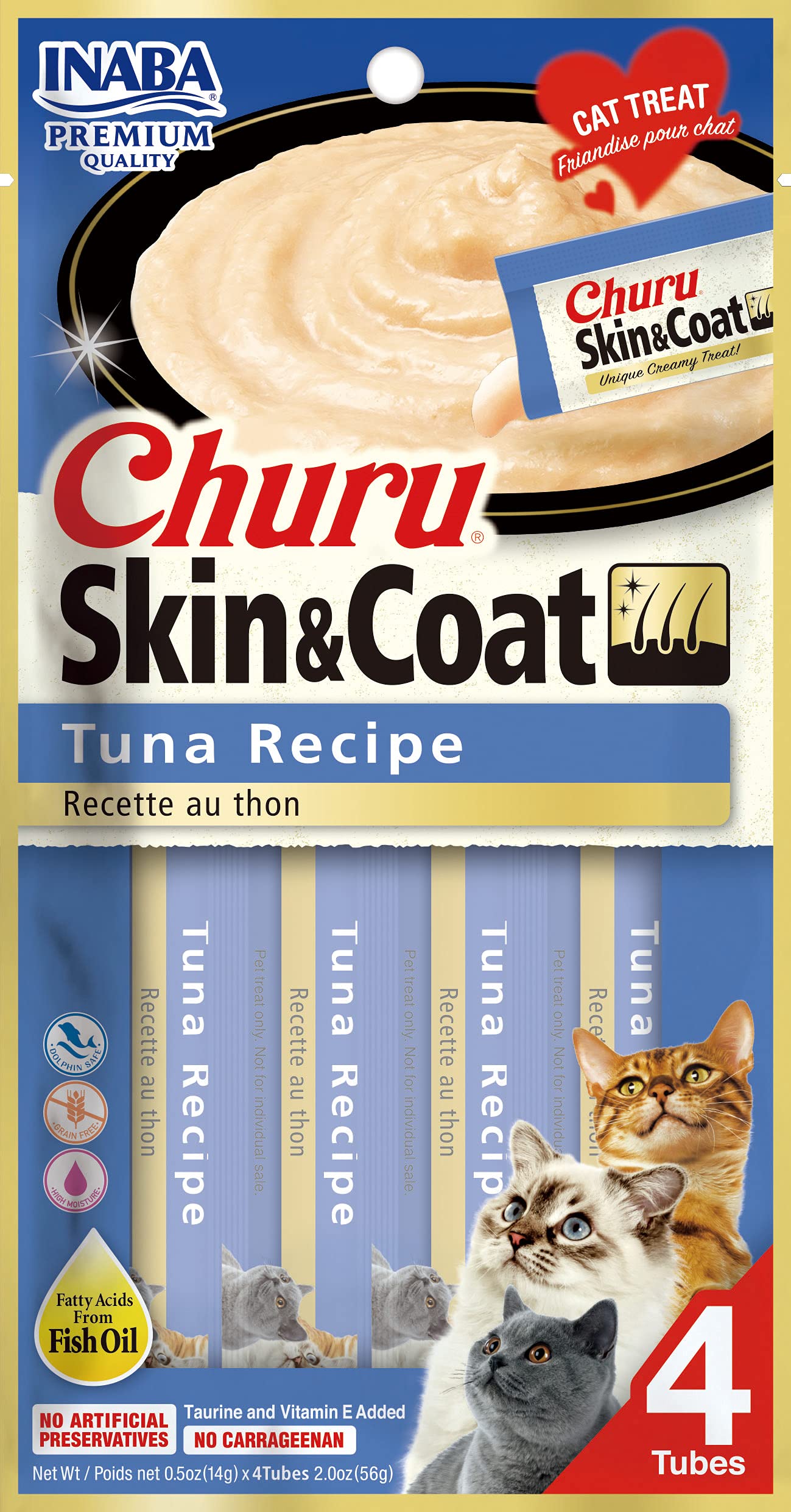 Churu Skin and Coat Tuna - 56g