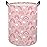 TIBAOLOVER Rainbow Pink Baby Laundry Basket Baby Hamper Kids Hamper Basket Toy Storage Bin for Boys Room Decor Baby Nursery Hamper Gift Baskets for Bedroom Bathroom(Pink Rainbow)