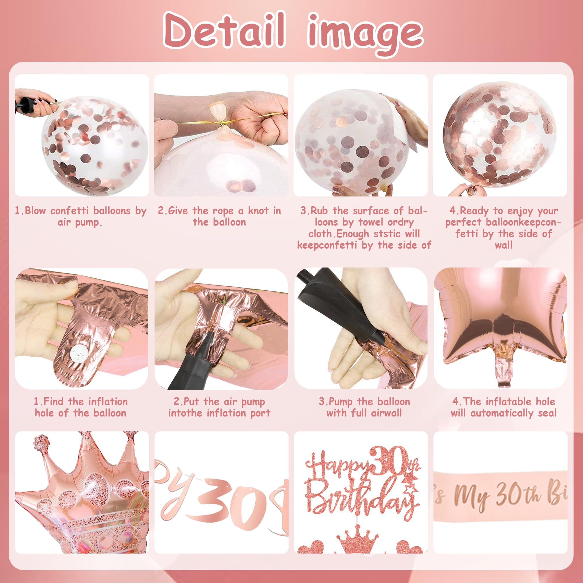 Set Decorazione Compleanno A Tema Demon Slayer, 30 Pezzi Con Striscione, Palloncini, Topper Torta E Cupcake, Per Fan Anime