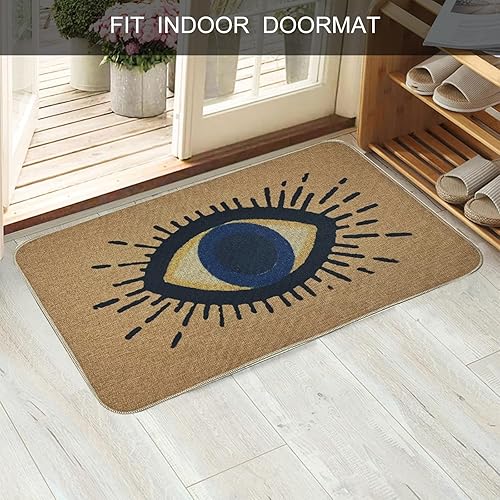 Miniatura 2 de Divertidos tapetes de bienvenida para interiores tapetes de bienvenida para entrada tapete de goma antideslizante absorbente resistente a la