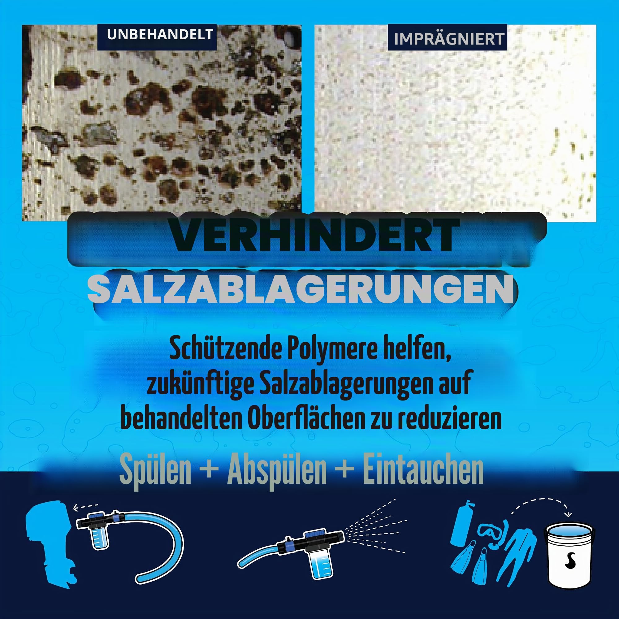 STAR BRITE Salt Off Salzentferner & Marine Motorspülung Applikator