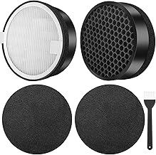2 Pack True HEPA Filter Replacement LV-H132 Compatible with Levoit LV-H132 Air Purifier, Part # LV-H132-RF